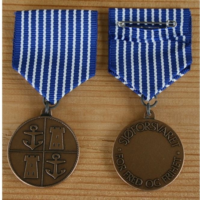 Hovedbilde VERNEDYKTIGHETSMEDALJE/SJØFORSV